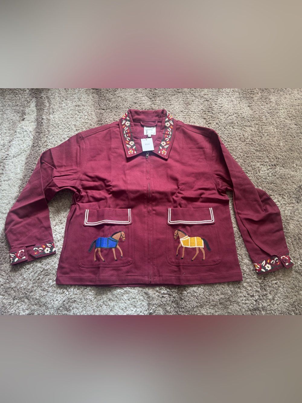 FOUND
Oxblood Horse Equine Jacket - Picture 3 of 6
